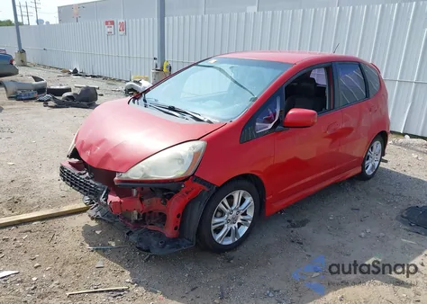 2009 Honda Fit Sport z USA, uszkodzony, nr VIN JHMGE886X9S014480